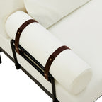 Canapé-lit 2 places de 59 pouces avec ports USB flexibles