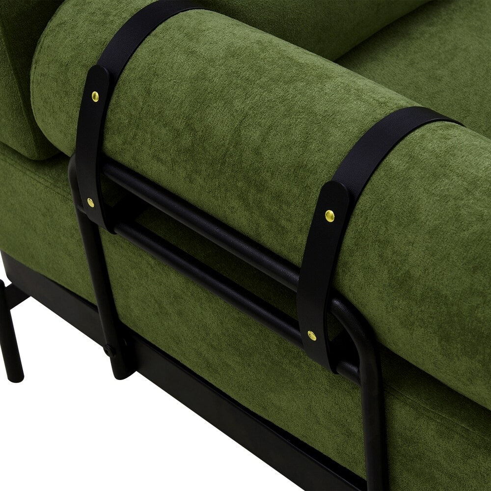 Canapé-lit 2 places de 59 pouces avec ports USB flexibles