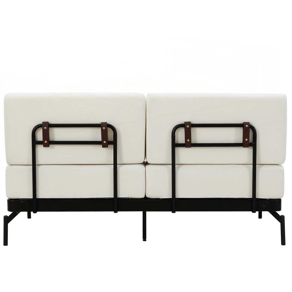 Canapé causeuse moderne de 59 pouces