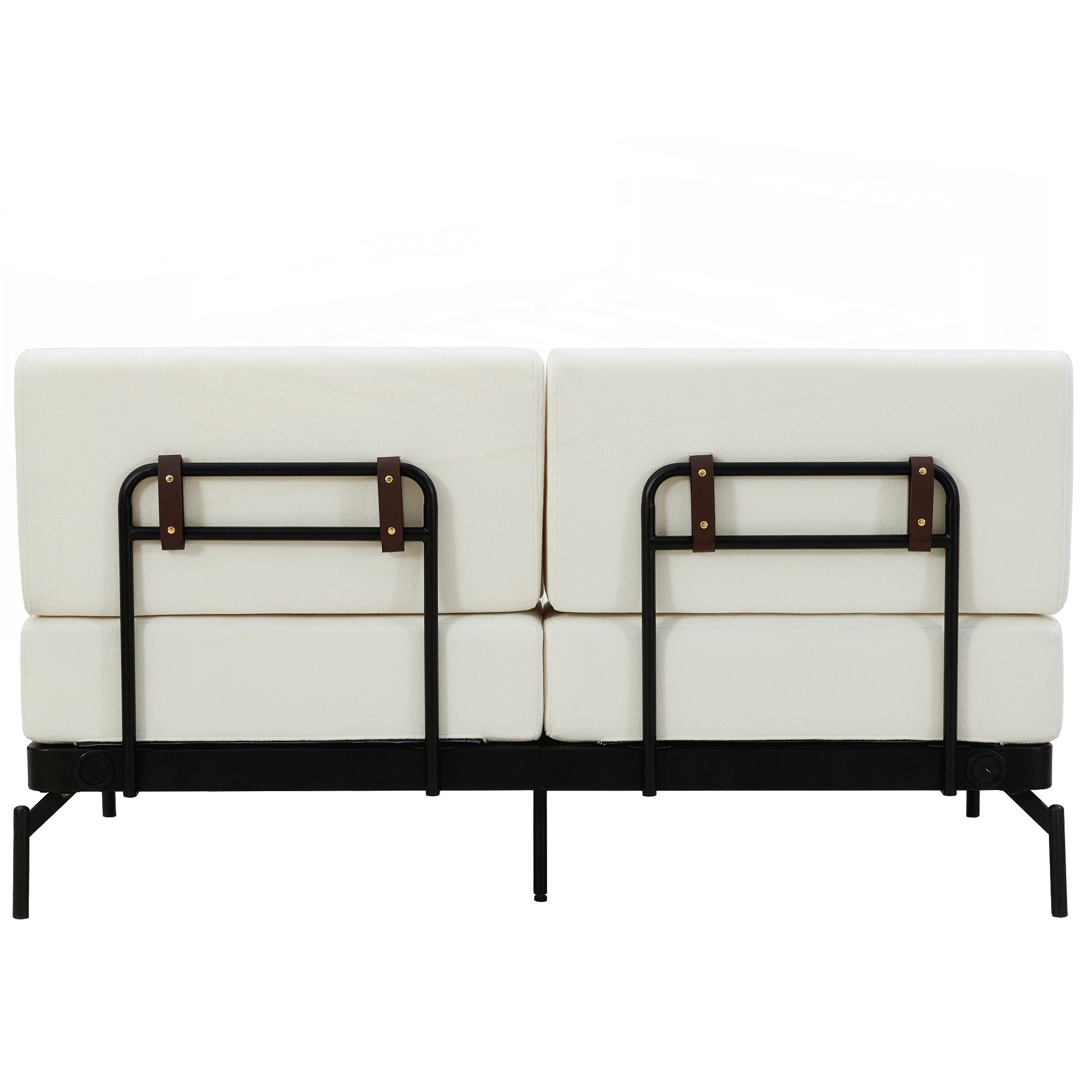 Canapé causeuse moderne de 59 pouces