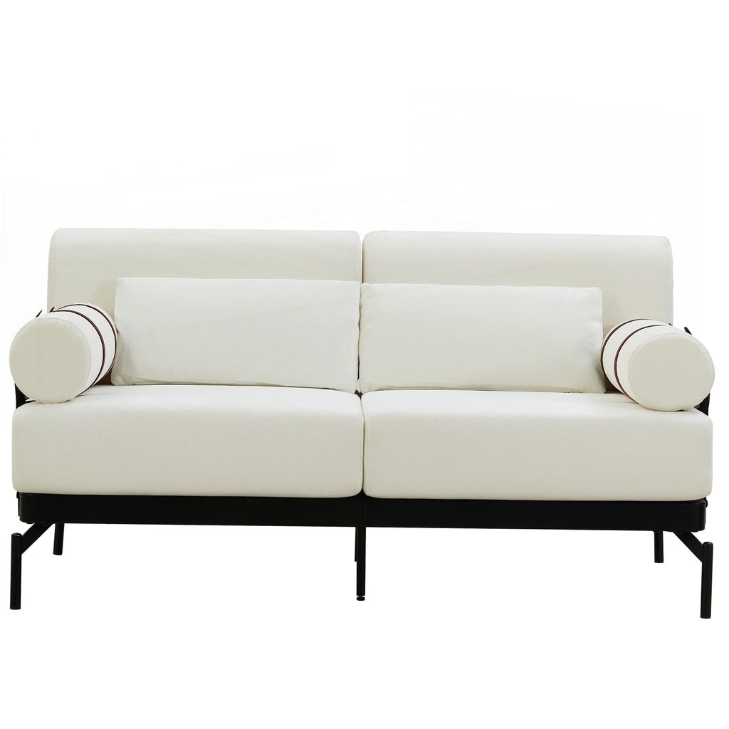 Canapé causeuse moderne de 59 pouces