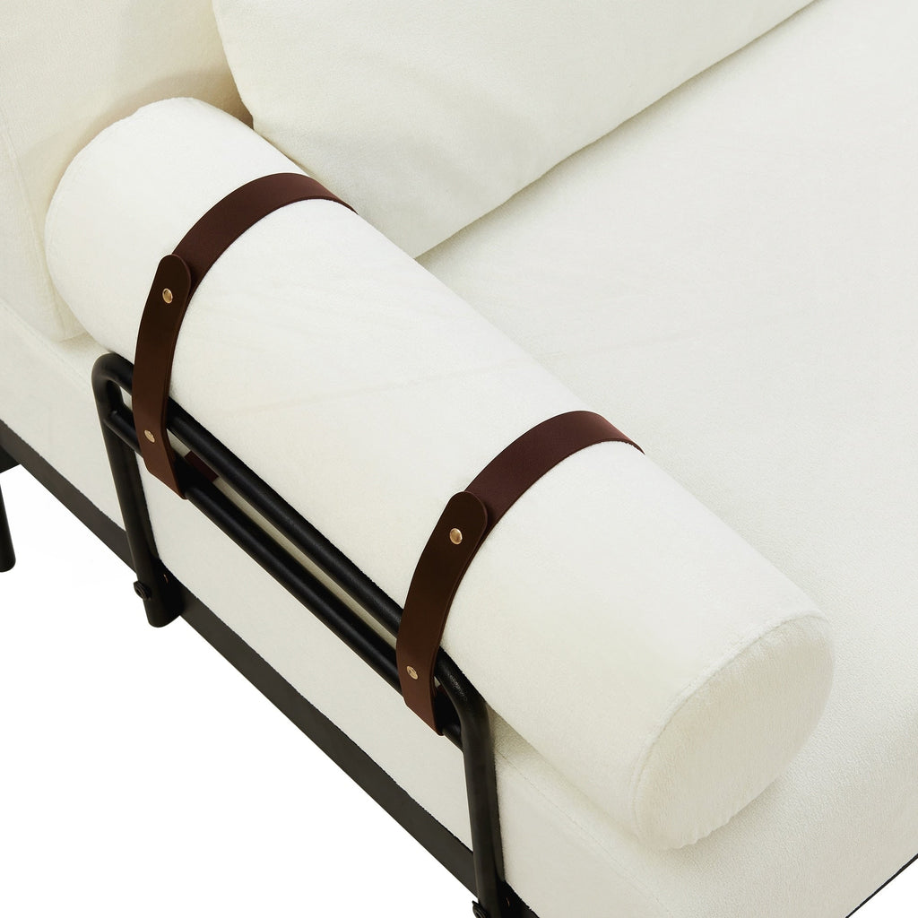 Canapé causeuse moderne de 59 pouces