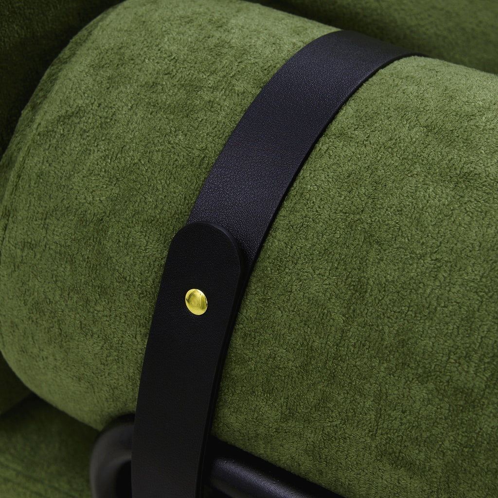 Canapé causeuse moderne de 59 pouces