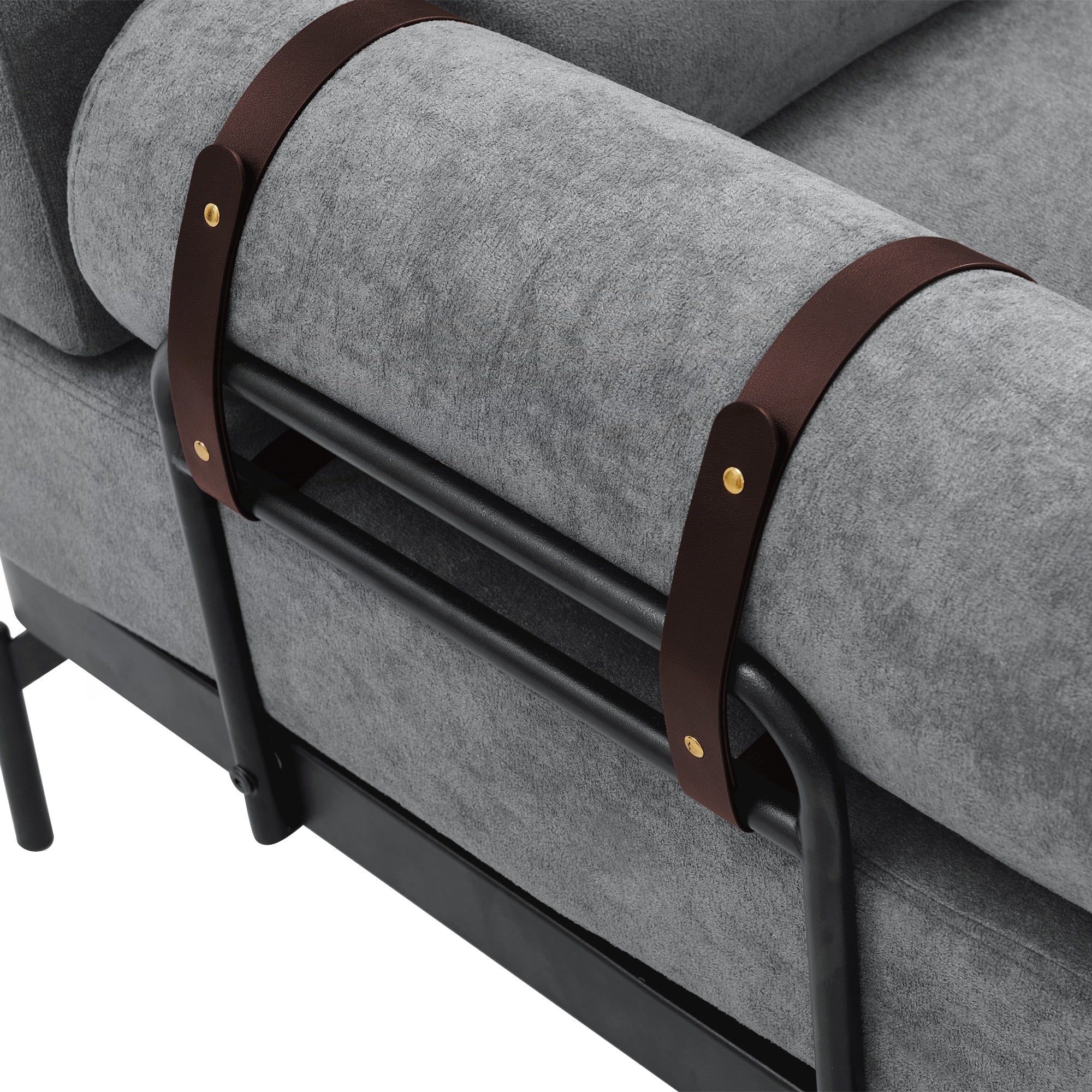 Canapé causeuse moderne de 59 pouces