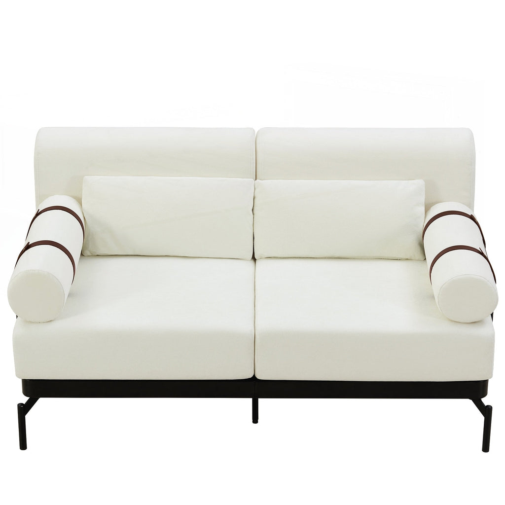 Canapé causeuse moderne de 59 pouces