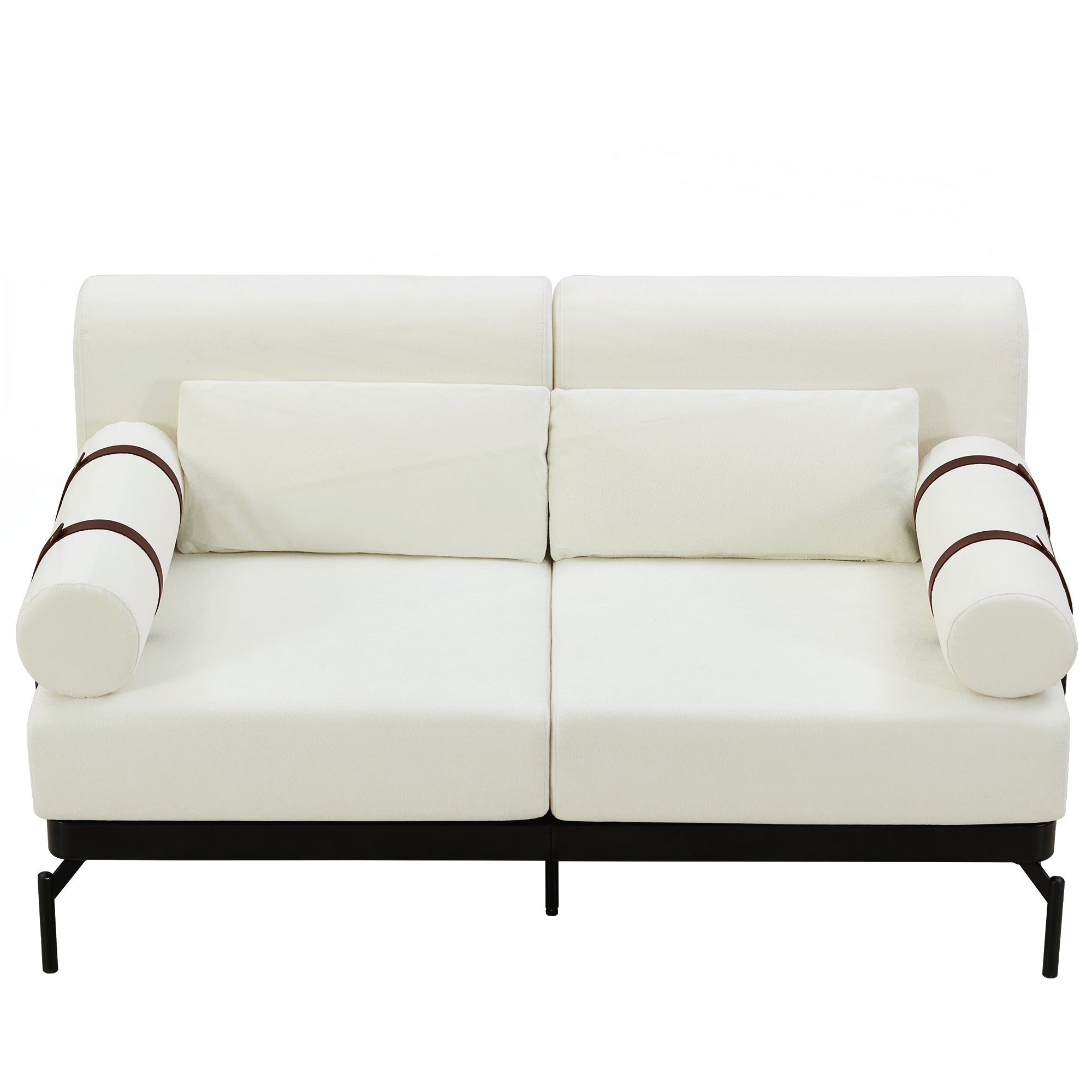 Canapé causeuse moderne de 59 pouces