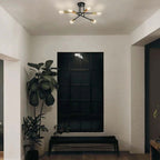 Plafonnier semi-encastré moderne en métal Sputnik de 60 cm (23,62 po)