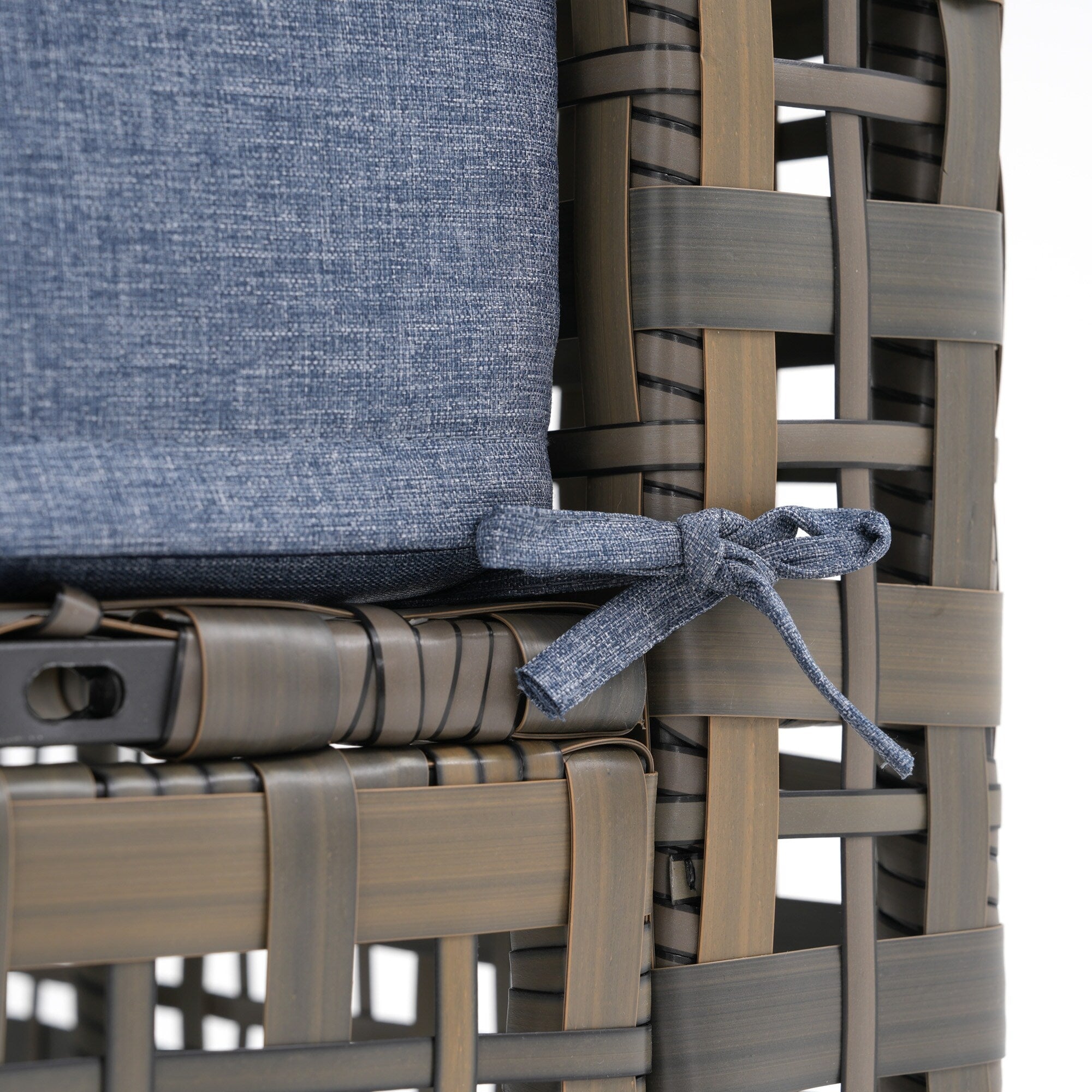 Ensemble de sièges d'extérieur sectionnels pour 6 personnes avec foyer