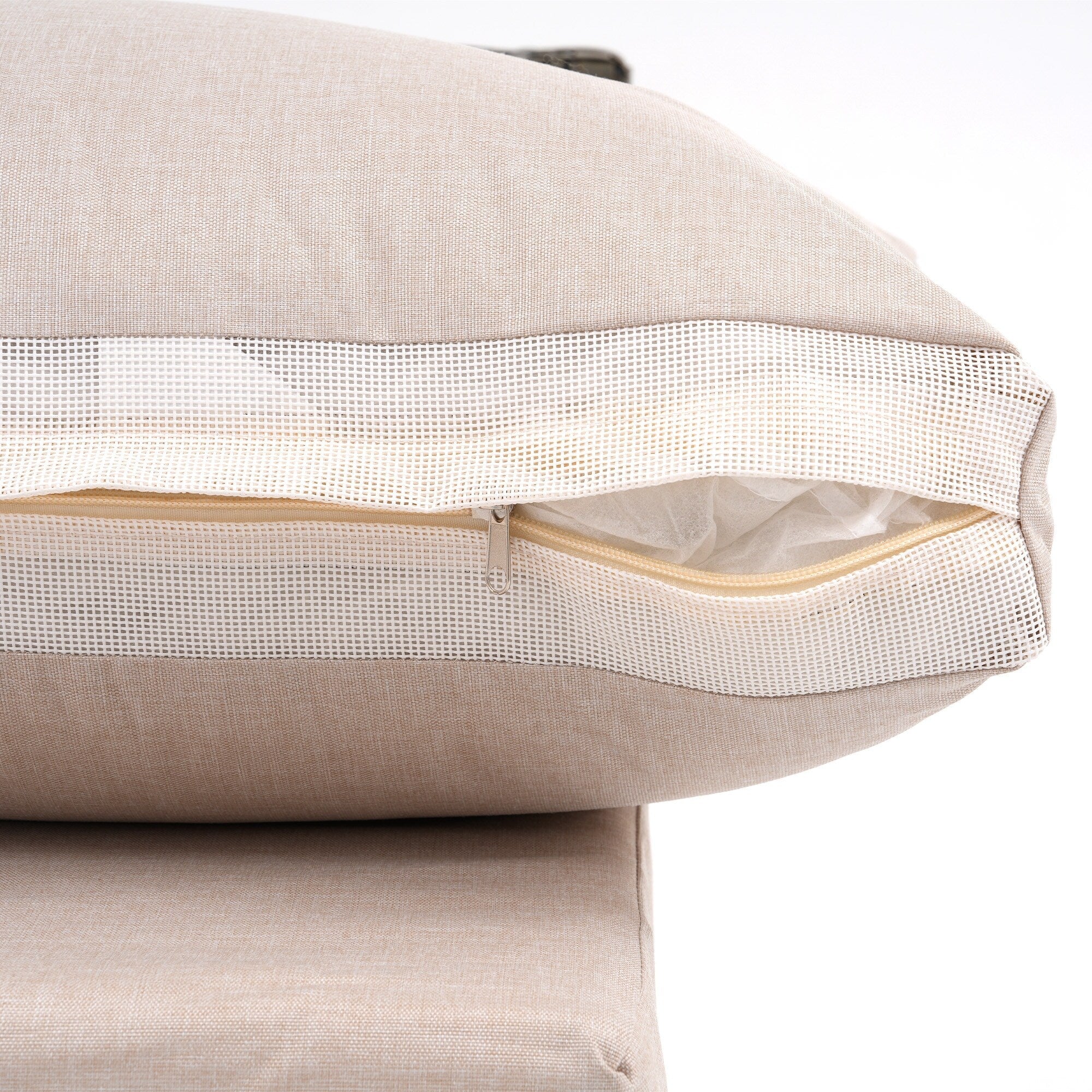 Ensemble de sièges d'extérieur sectionnels pour 6 personnes avec foyer