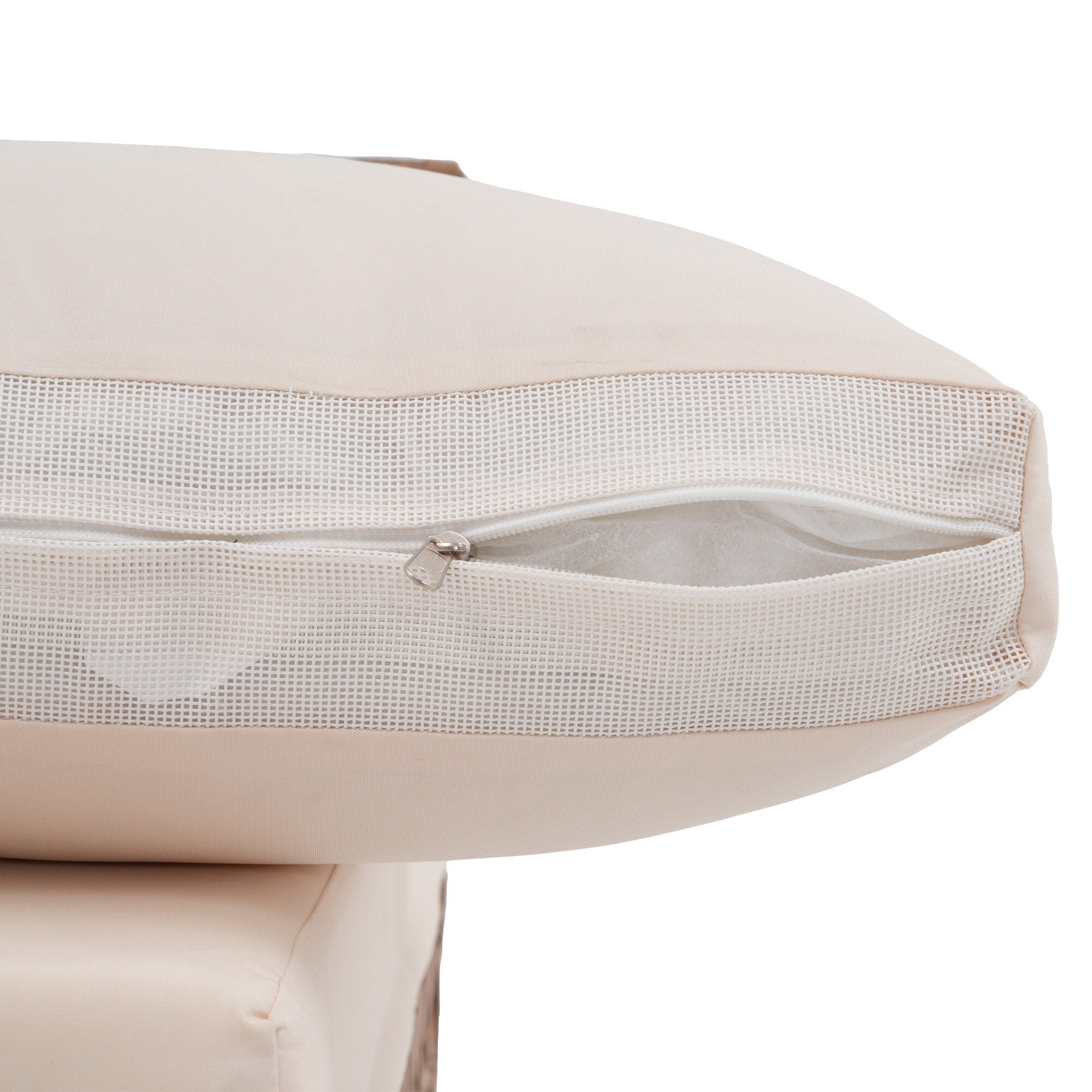 Ensemble de sièges d'extérieur sectionnels pour 6 personnes avec foyer