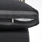 Ensemble de sièges d'extérieur sectionnels pour 6 personnes avec foyer