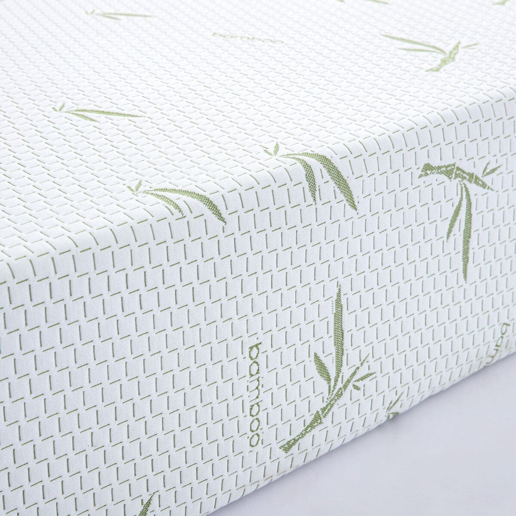 Matelas en mousse à mémoire de forme de 10 pouces, fermeté moyenne, avec housse en bambou, certifié CertiPUR-US