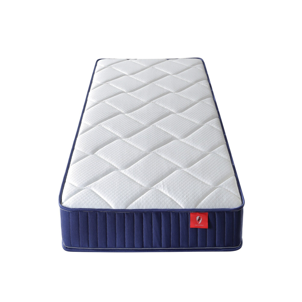 Matelas double 6 pouces, matelas hybride mousse et ressorts, livré dans une boîte, moyennement moelleux, certifié Certipur-US