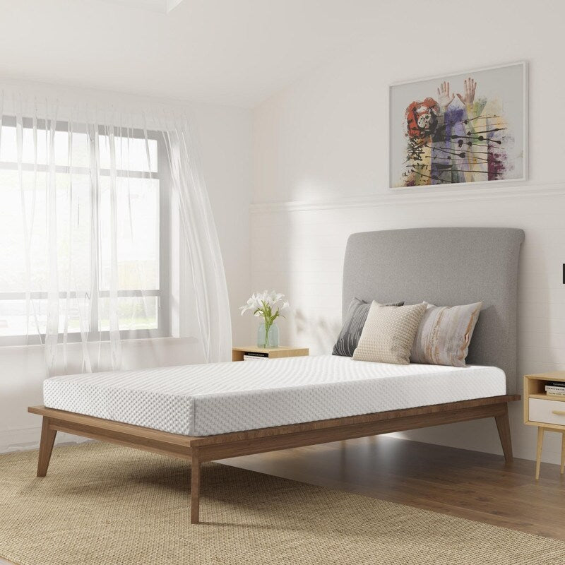 Matelas en mousse à mémoire de forme avec gel de 6 pouces