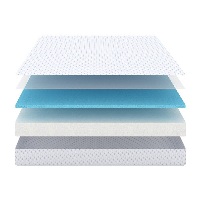 Matelas en mousse à mémoire de forme avec gel de 6 pouces