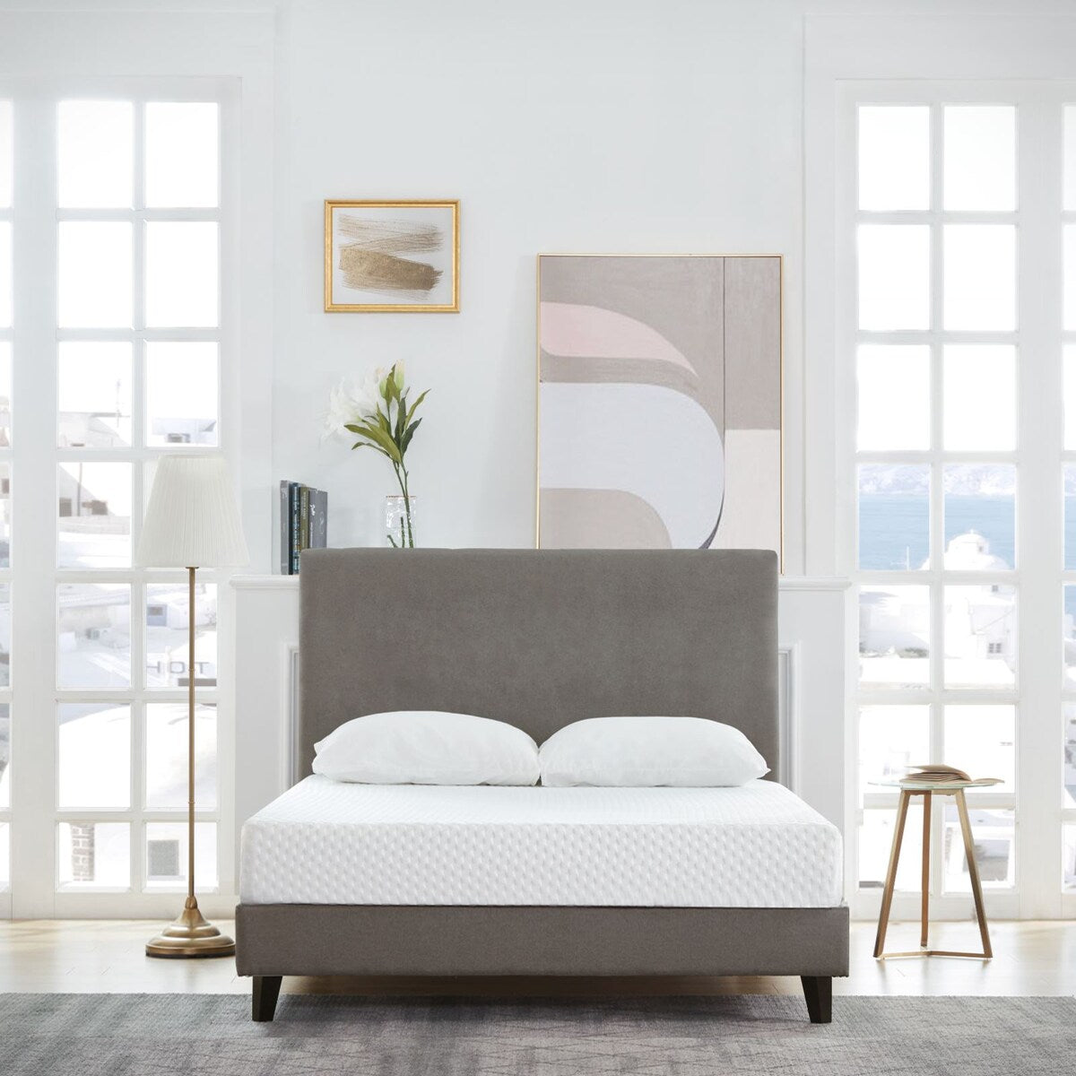 Matelas en mousse à mémoire de forme gel de 6 pouces (Queen)