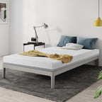 Matelas en mousse à mémoire de forme infusé de gel et de charbon de bois de 6 pouces - Confort moyen (Queen)
