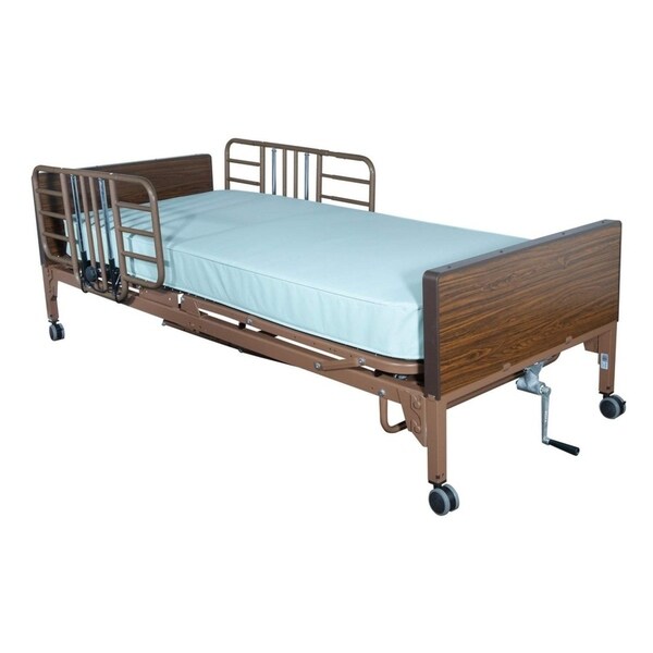 Matelas d'hôpital Queen Short 6 places avec vinyle résistant aux éclaboussures