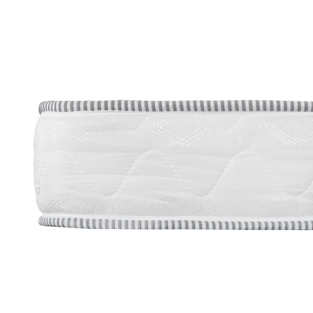 Matelas en mousse ferme réversible de 6 po dans une boîte, matelas simple en mousse haute densité, blanc