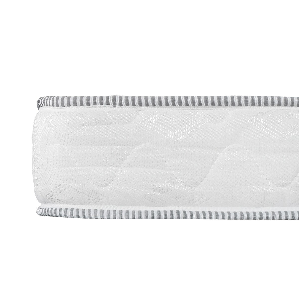 Matelas en mousse ferme réversible de 6 po dans une boîte, matelas simple en mousse haute densité, blanc