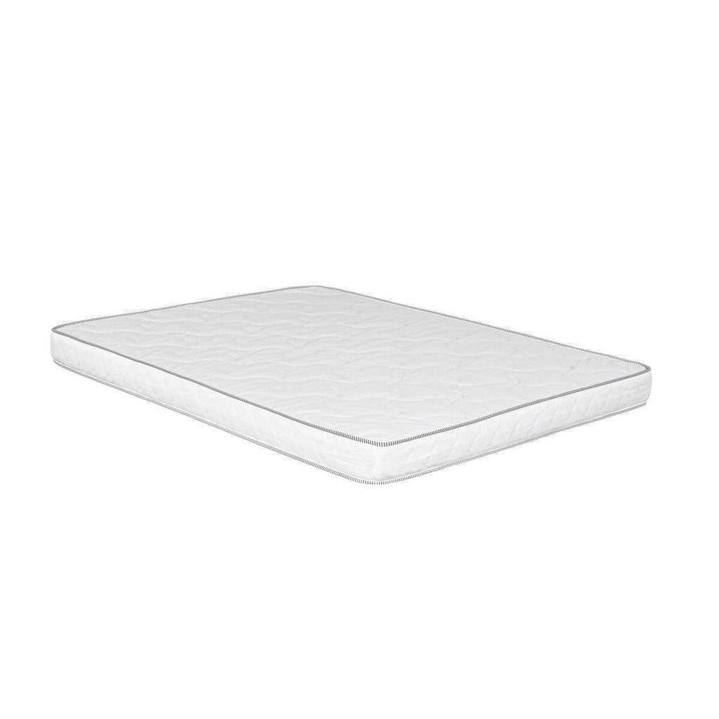 Matelas en mousse ferme réversible de 6 po dans une boîte, matelas simple en mousse haute densité, blanc