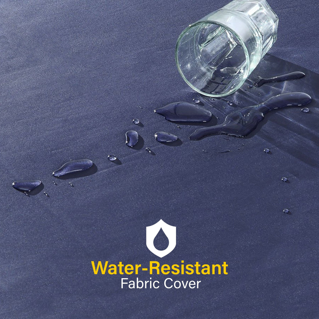 Matelas en mousse de 6 pouces avec housse en tissu résistant à l'eau