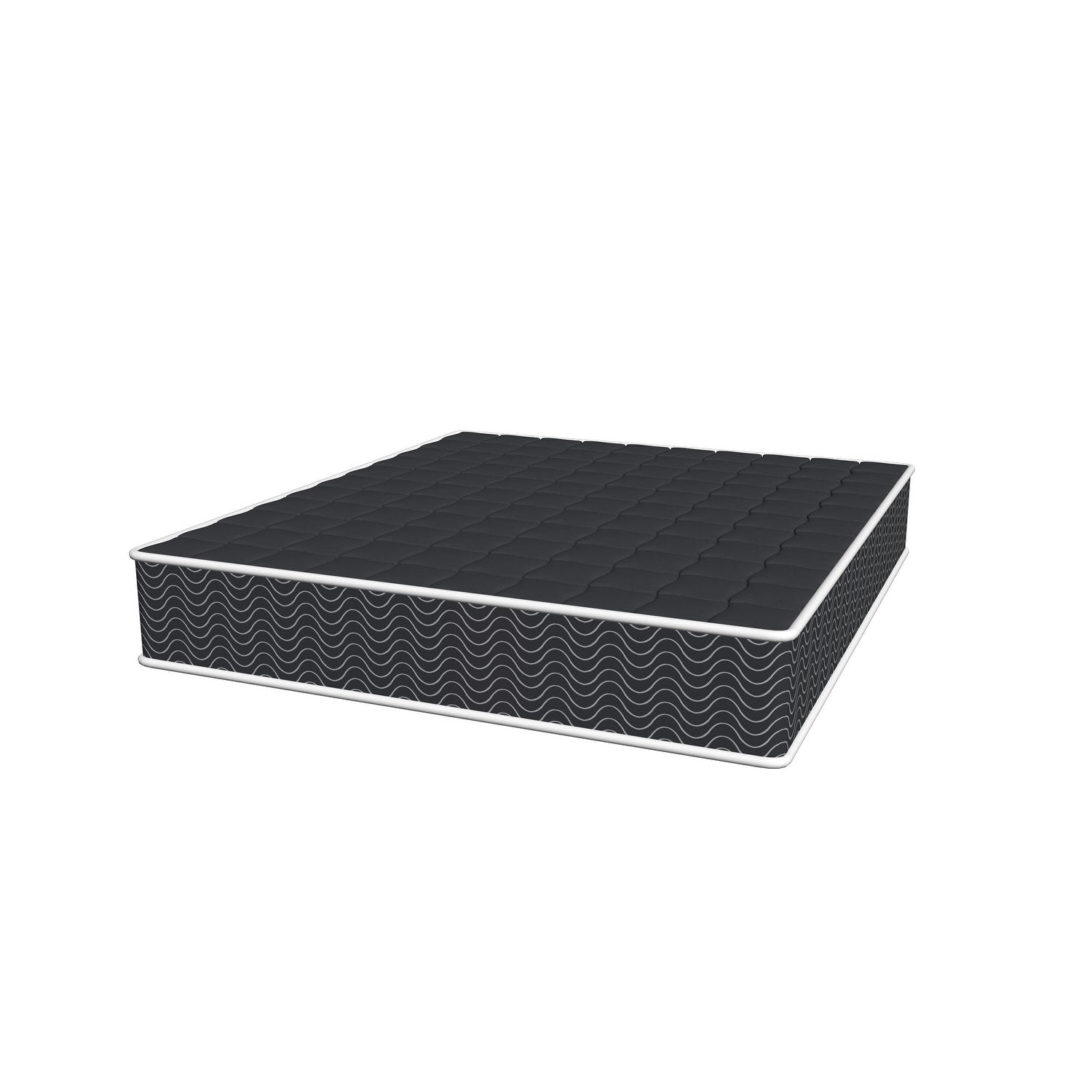 Matelas en mousse de 6 pouces avec housse en tissu résistant à l'eau