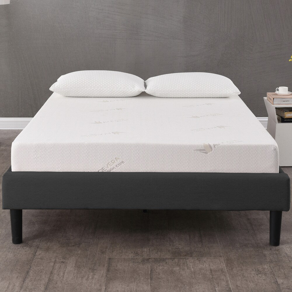 Matelas en mousse à mémoire de forme AC Pacific Aloe Vera de 6 pouces