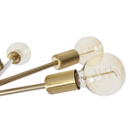 Plafonnier semi-encastré moderne en métal Sputnik de 60 cm (23,62 po)