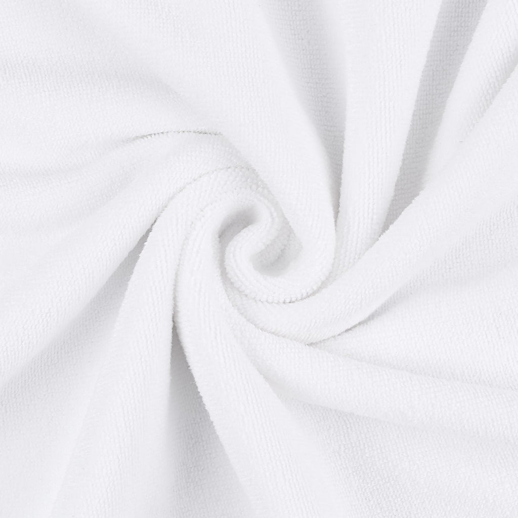 Lot de 6 serviettes de bain à rayures Cabana pour la plage