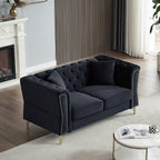 Canapé Chesterfield en velours 60.2