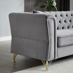 Canapé Chesterfield en velours 60.2