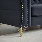 Canapé Chesterfield en velours 60.2