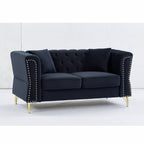 Canapé Chesterfield en velours 60.2