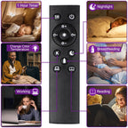 Lampadaire trépied en noyer de 63 po avec pieds et plateau en bois massif