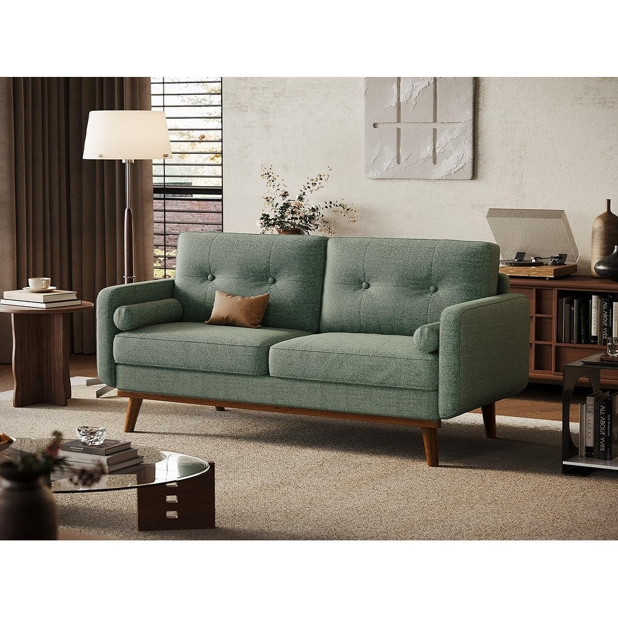 Canapé causeuse 64 places, canapé moderne du milieu du siècle, canapés causeuse confortables pour le salon