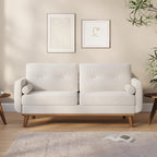 Canapé causeuse 64 places, canapé moderne du milieu du siècle, canapés causeuse confortables pour le salon