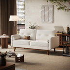 Canapé causeuse 64 places, canapé moderne du milieu du siècle, canapés causeuse confortables pour le salon