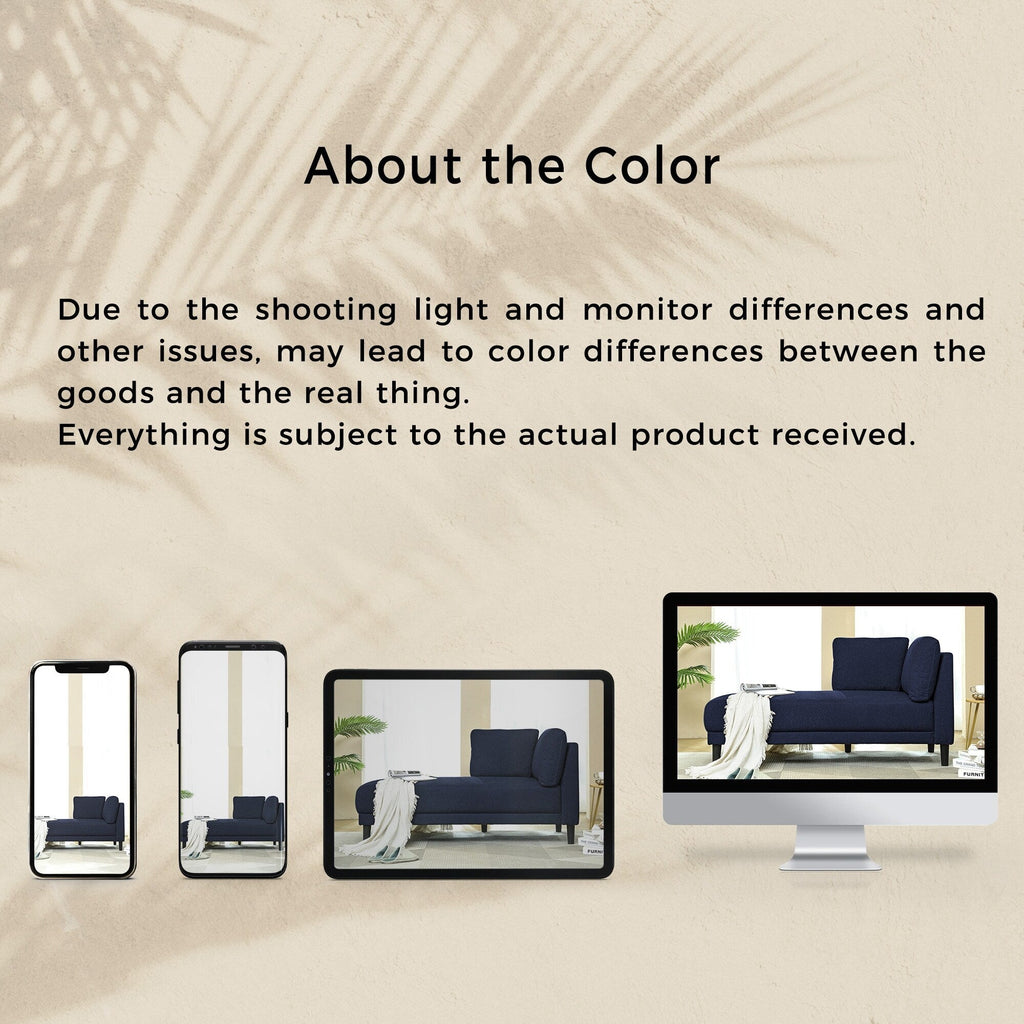 Chaise longue d'angle moderne en lin avec coussins amovibles, canapé-lit, canapé de loisirs, chaise longue rembourrée