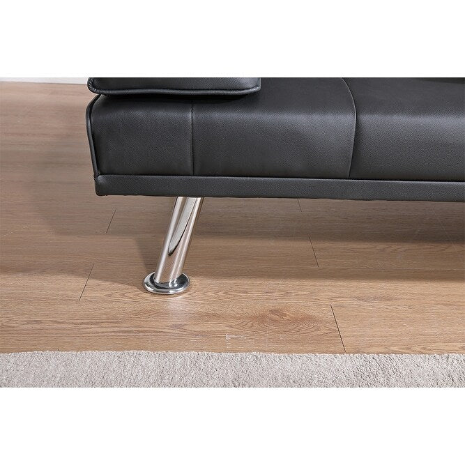 Canapé-lit double pliant multifonctionnel en polyuréthane 67 avec table basse