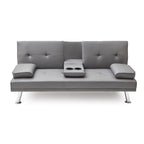 Canapé-lit double pliant multifonctionnel en polyuréthane 67 avec table basse