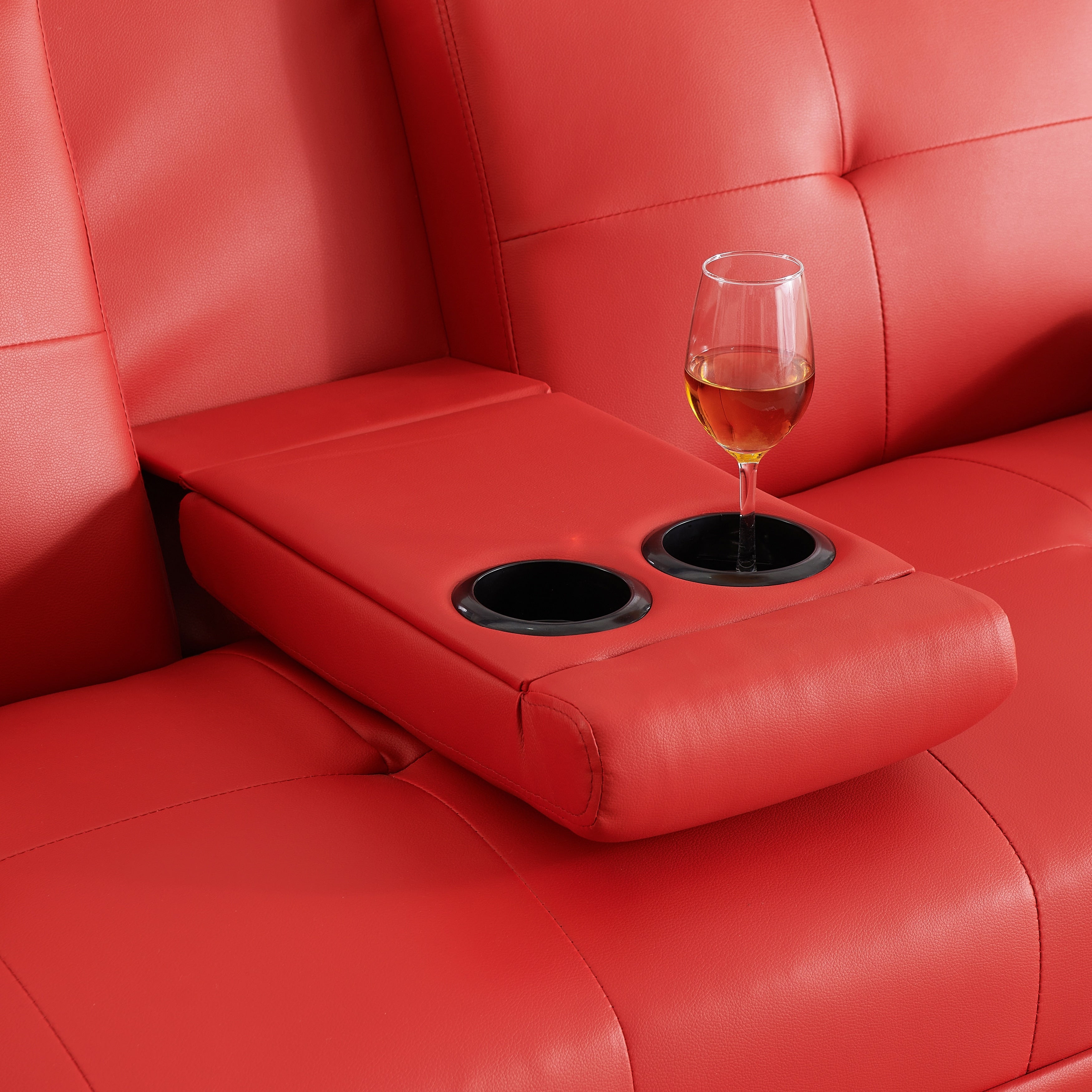 Canapé-lit double pliant multifonctionnel en polyuréthane 67 avec table basse