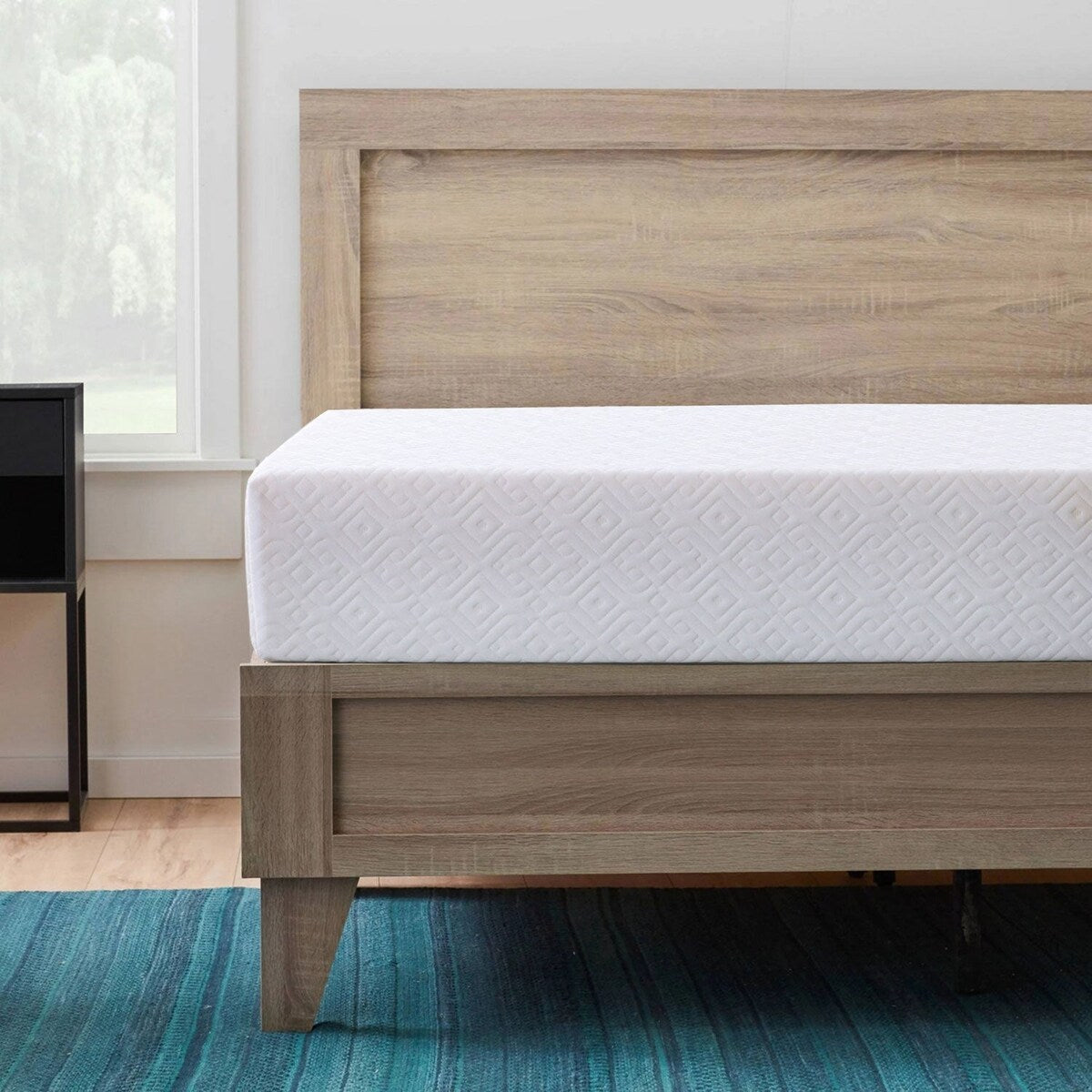 Matelas en mousse à mémoire de forme moyenne de 6 po pour matelas simple ou double