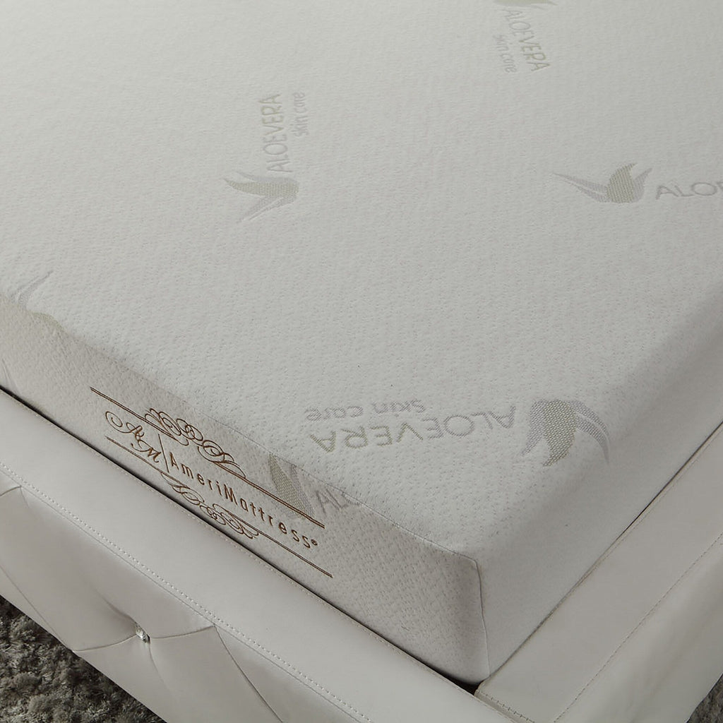 Matelas moderne en mousse à mémoire de forme haute densité de 6 pouces d'épaisseur