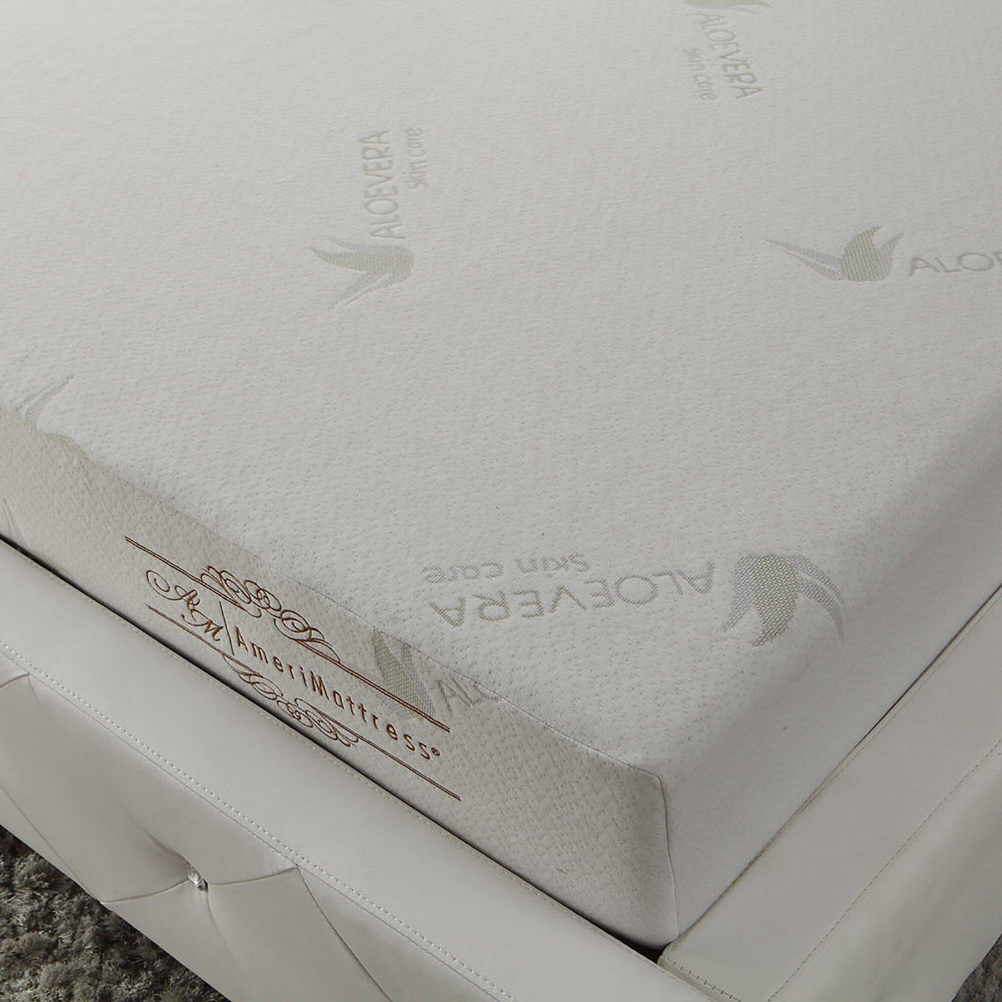 Matelas moderne en mousse à mémoire de forme haute densité de 6 pouces d'épaisseur