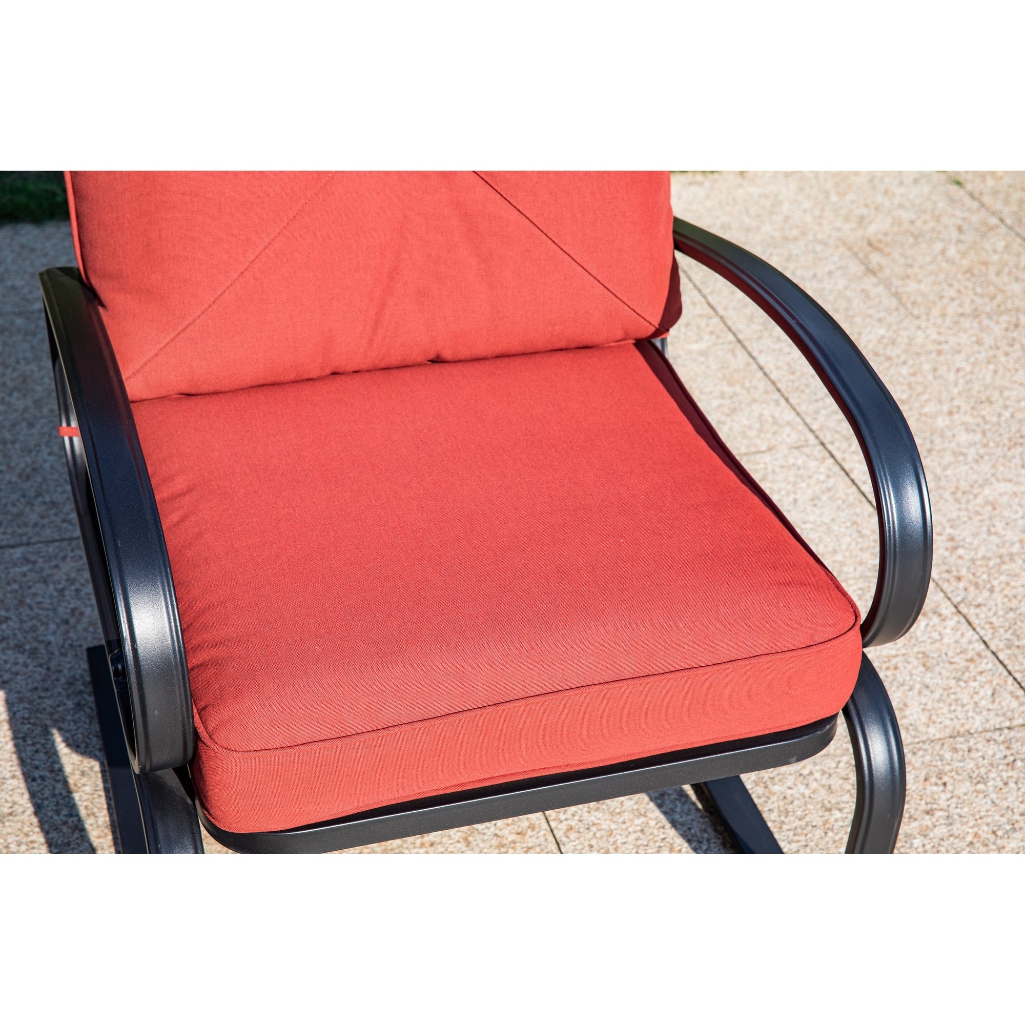 Ensemble de salle à manger d'extérieur 7/9 pièces, 6/8 chaises à ressort avec coussin, 1 rectangulaire