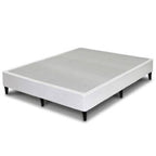 Matelas en mousse à mémoire de forme avec gel de 7 pouces, sommier et pieds, Crown Comfort