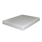 Matelas en mousse à mémoire de forme avec gel de 7 pouces, sommier et pieds, Crown Comfort