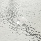 Ensemble de salle à manger de patio 7 pièces avec table en verre et 6 chaises