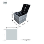 Ensemble de canapés de patio en rotin 7 pièces avec table à manger et fauteuils en aluminium